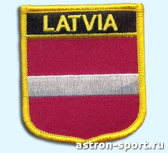 нашивка флаг Латвии